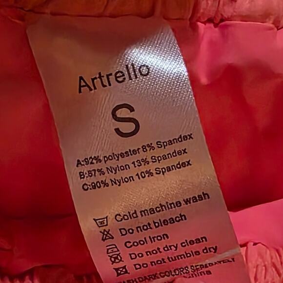 Arthello Women’s Athletic Running Shorts with Liner High Waisted Workout Gym - Picture 4 of 6